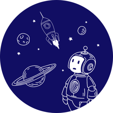 Assorted space pattern