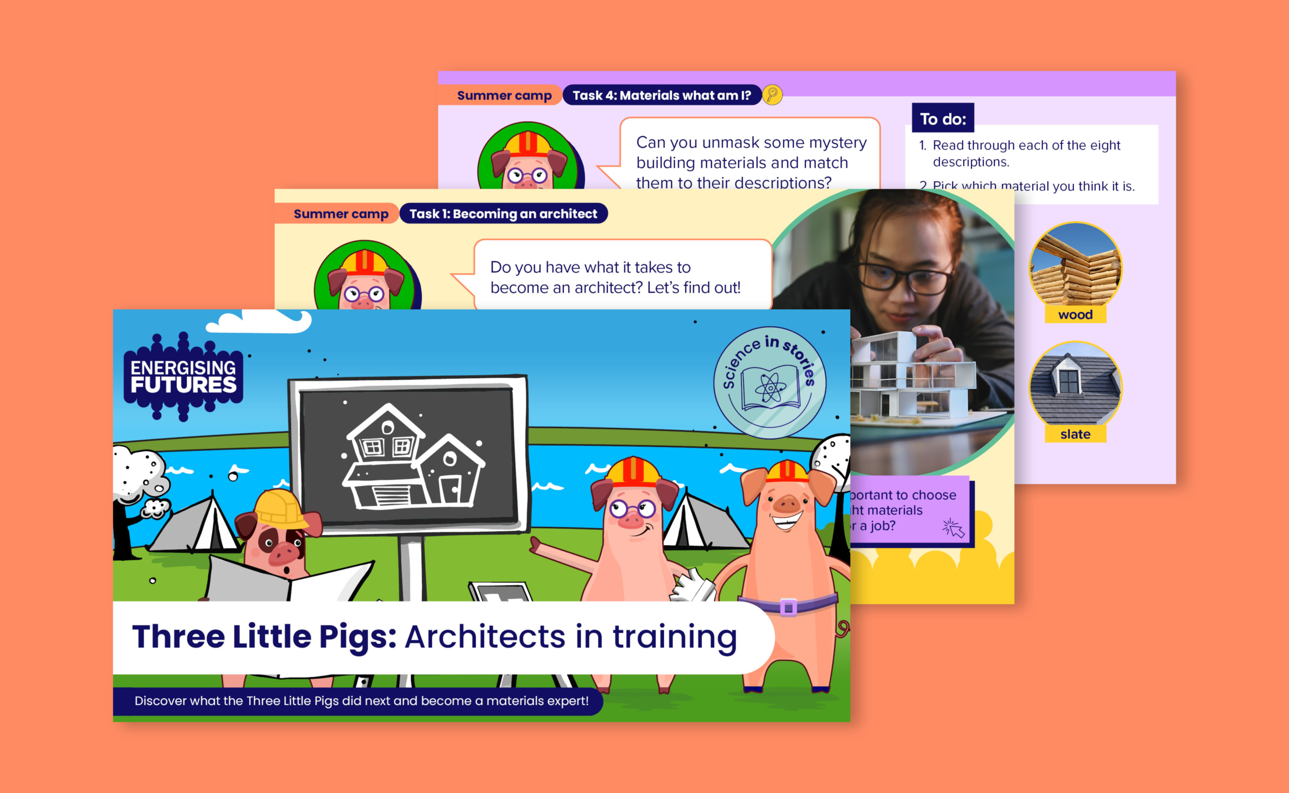 Three Little Pigs: Architects in training (properties of materials ...