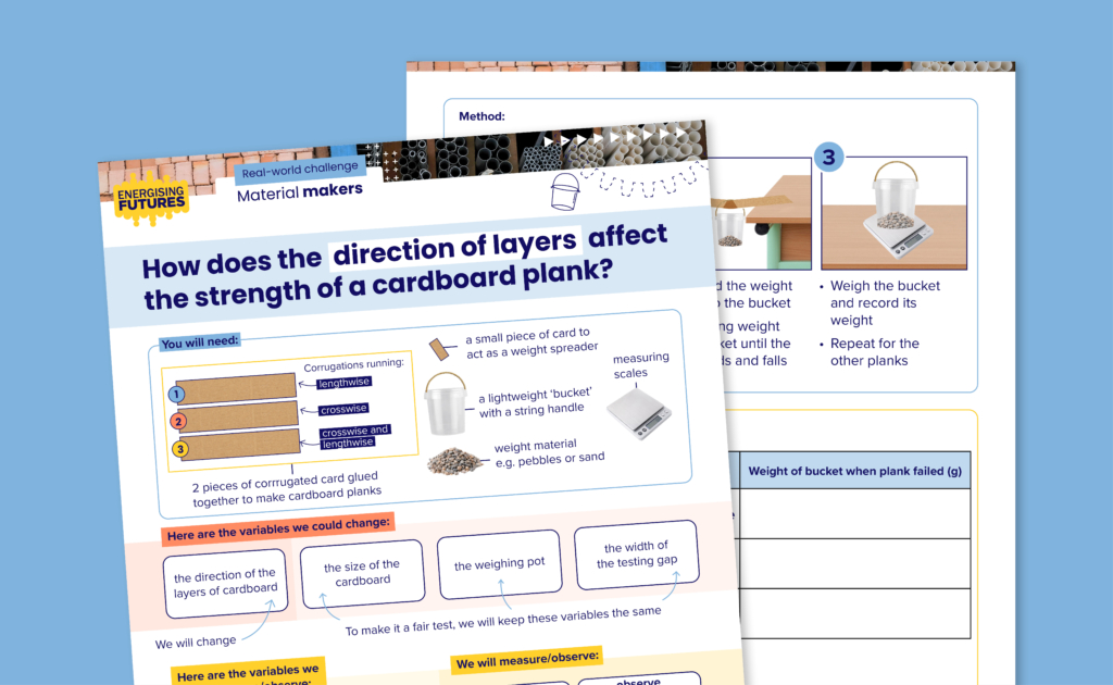 Material investigators: Which plank is strongest (direction of layers ...