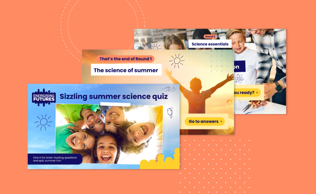 Sizzling summer science quiz (primary) | Energising Futures