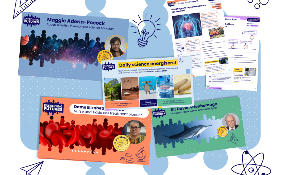 Active Science Lessons Science lesson packs (secondary) | Energising Futures