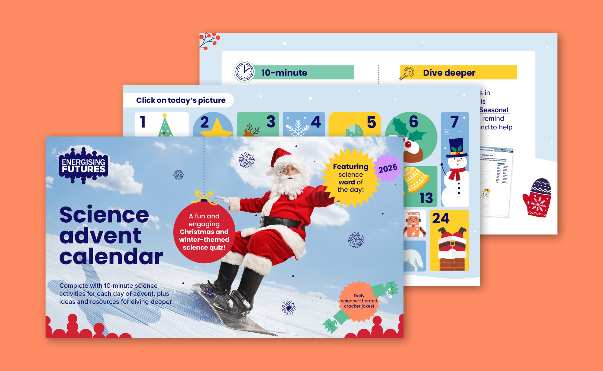 Science Advent Calendar 2025 (7-11) | Energising Futures
